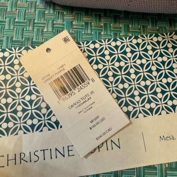 COPY - Coach CP164 Cargo Tote 26 in Soft Purple - Picture 5 of 5